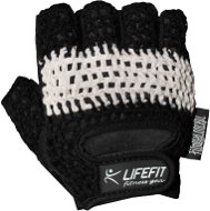 Lifefit Fit black/white sizing. L - Workout Gloves