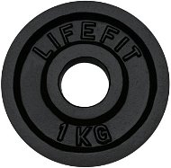 Kotouč Lifefit 1 kg / tyč 30 mm - Závaží na činky