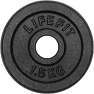 Závaží na činky Kotouč Lifefit 1,5 kg / tyč 30 mm - Závaží na činky