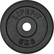 Závaží na činky Kotouč Lifefit 5 kg / tyč 30 mm - Závaží na činky