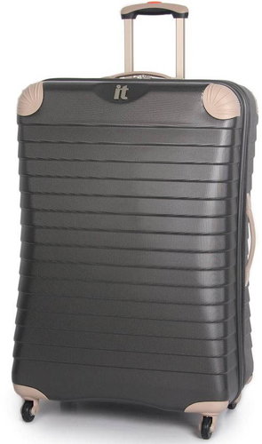 IT Luggage TR-1036/3-XL ABS charcoal - Suitcase - Main image