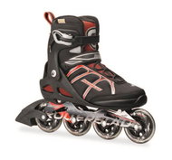 Rollerblade Macroblade 84 Alu black / red UK 8 (EU 42) - Roller Skates