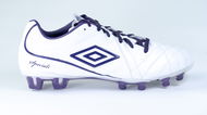 Umbro SPECIALI 4 PRO HG White/Blackberry, Size 45 EU/290mm - Football Boots