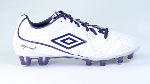 Umbro SPECIALI 4 PRO HG White / Blackberry, size 46 EU / 300 mm - Football Boots - Main image