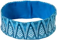 Prana Reversible Headband Blue Feather - Čelenka
