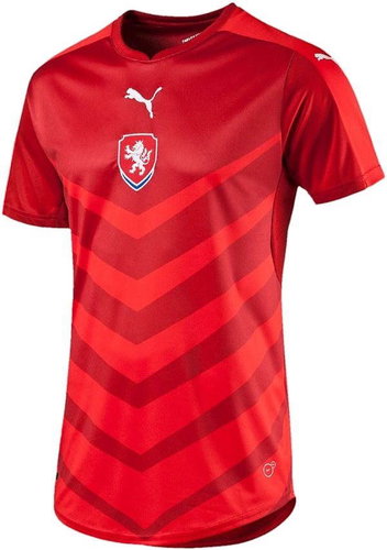 Puma Czech republic Home shirt chilli pepper S - Jersey - Main image