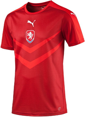 Puma Czech Republic Home B2B Shirt chili pepper L - Jersey - Main image