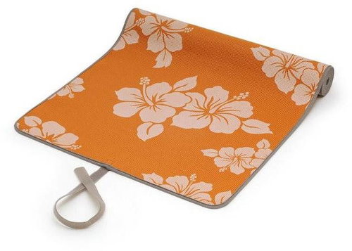 Sissel Yoga Mat flower orange - Pad - Main image