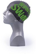 Born To Swim čierna so zeleným logom - Čiapka