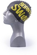 Born To Swim čierna so žltým logom - Čiapka