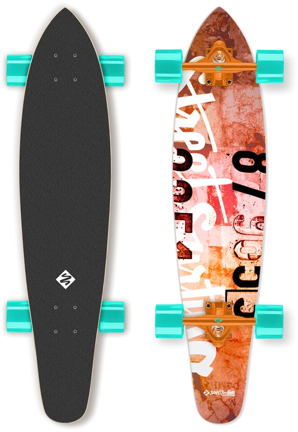 Street surfing deals longboard