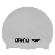 Arena Classic Silicone Cap biela - Čiapka