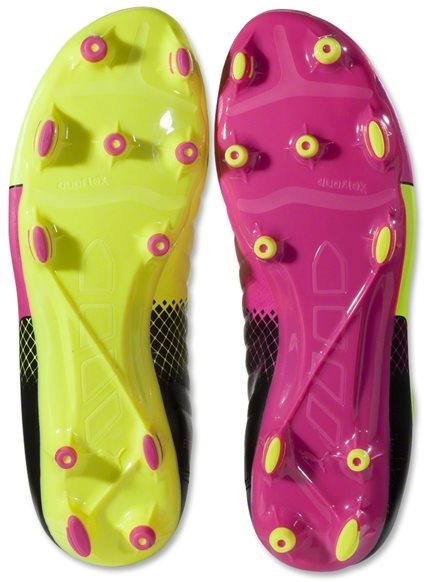 Puma evopower store pink and yellow