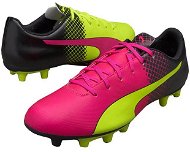 Puma Evo Power 5.5 FG-glo pink safet size. 7 - Football Boots
