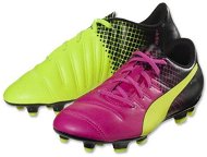 Puma Evo Power 4.3 FG Jr pink glo-sa vel. 3 - Football Boots