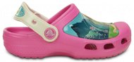 Crocs CC FrozenFever Clog K-Party-Rosa / Oyster EU 24-26 - Schuhe