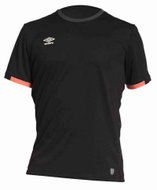 Umbro Pro Traning tee black / carbon / fiery coral vel. L - T-Shirt