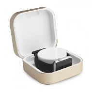 ClearGrass Amber tároló + USB Power Bank az Apple Watch-hoz, arany színben - Töltőállomás