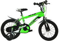 Dino bikes 14 Green R88 - Children's Bike