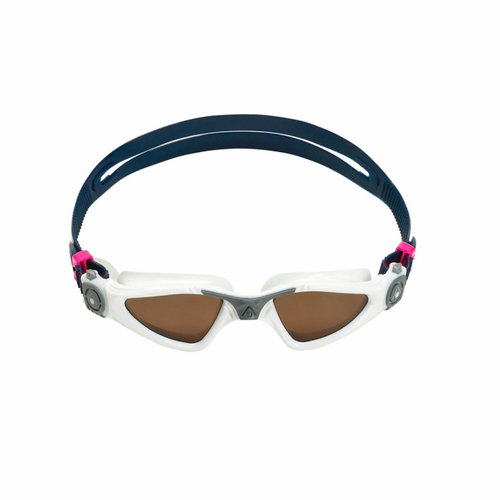 Aqua Sphere Kayenne Small, polarized glasses brown, white - Swimming Goggles - Main image