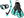 Turquoise, S/M, fins size 36-41, mask, snorkel