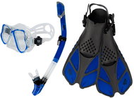 ACRA Snorkelling set 3in1 M6213, blue, goggles, snorkel, fins 36-41 - Diving Set