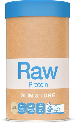 Amazonia Raw Protein Slim & Tone 1000 g, vanilla with cinnamon - Protein - Main image
