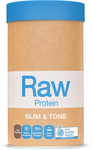 Amazonia Raw Protein Slim & Tone 500 g, triple chocolate - Protein - Main image