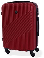 BERTOO Travel Suitcase Milano - Red 52L - Suitcase