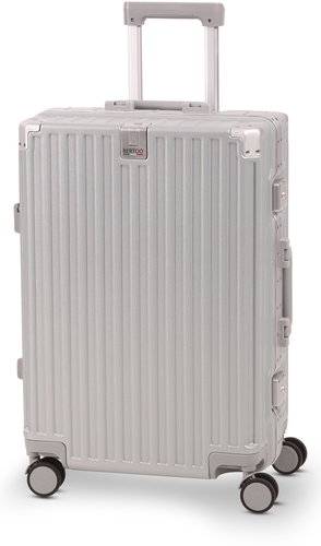 BERTOO Palermo Travel Suitcase - Silver 60L - Suitcase - Main image