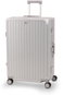 BERTOO Palermo Travel Suitcase - Silver 99L - Suitcase