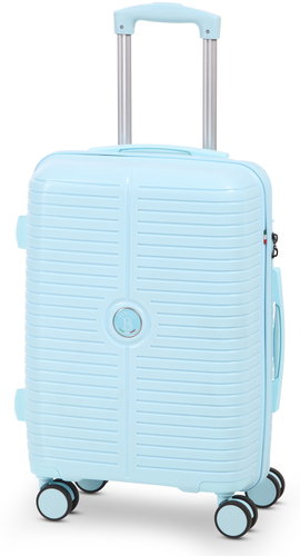 BERTOO Cabin Suitcase Verona - Light Blue 36L - Suitcase - Main image