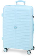 BERTOO Cestovní kufr Verona - light blue 97 l - Suitcase