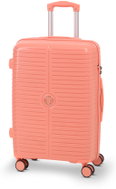 BERTOO Cestovní kufr Verona - peach 63 l - Suitcase