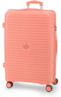BERTOO Cestovní kufr Verona - peach 97 l - Suitcase