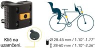 Upevňovací systém k sedačkám na bicykel, B,FIX - Drižiak sedačky na bicykel