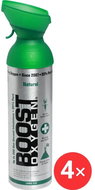 Boost Oxygen Supplemental Oxygen in a Can Natural, Large, 4 × 9 l - Portable Oxygen