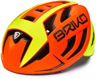 Briko Ventus M, oranžová  - Prilba na bicykel