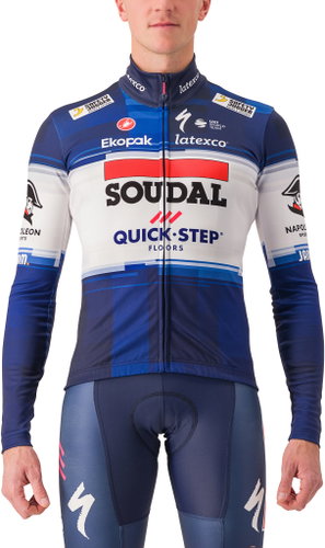 Castelli Pánský dres Quick Step LS Thermal_XXL - Cycling Jersey - Main image
