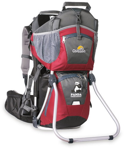 Corazon PANDA red - Baby Carrier Backpack - Main image