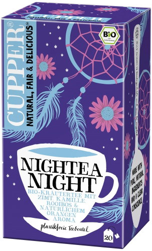 Cupper BIO čaj Nightea Night 20 × 2 g - Tea - Main image