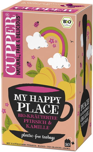 Cupper BIO čaj My Happy Place 20 × 1,5 g - Tea - Main image