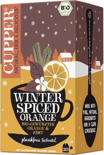 Cupper BIO čaj Winter Spiced Orange 20 × 2 g - Tea - Main image