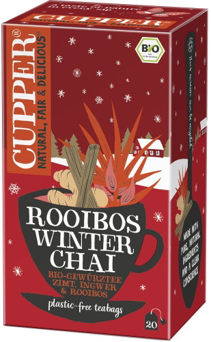 Cupper BIO čaj Rooibos Winter 20 × 1,75 g - Tea - Main image