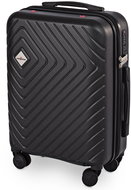 Kabinový kufr Compactor Hybrid Luggage S Vacuum System 55×20×40 cm, černý - Cestovní kufr