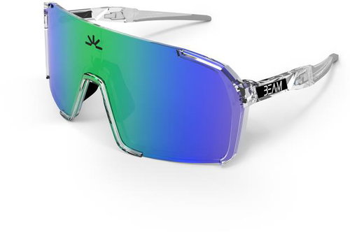 Beam Sky Transparent, Green - Cyklistické brýle - Hlavní obrázek