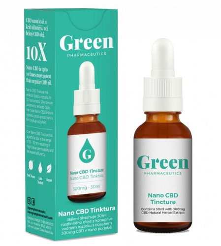 Green Pharmaceutics CBD Nano tincture 30ml - CBD - Main image