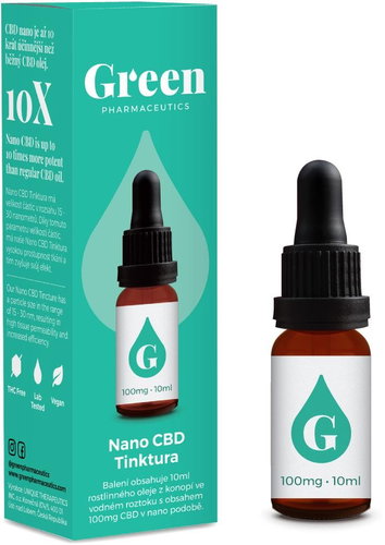Green Pharmaceutics CBD Nano tincture 10ml - CBD - Main image