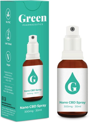 Green Pharmaceutics CBD Nano tincture spray 30ml - CBD - Main image