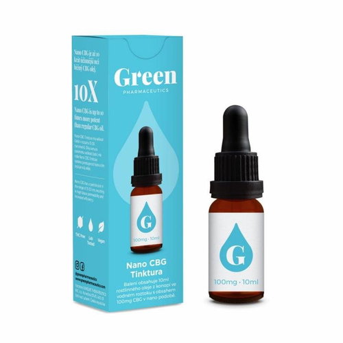 Green Pharmaceutics CBG Nano tincture 10ml - CBG - Main image